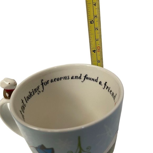 STARBUCKS Christmas Mug Huxley Mouse Squirrel Winter Coffee Tea 2010 Bone China - Picture 13 of 14